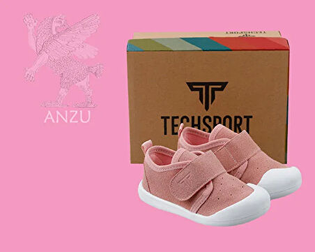 Techsport Anzu Bebek Patik Günlük Ayakkabı TS1001P-PUDRA Pembe