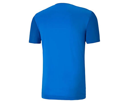 Puma Turk Hava Yolları Tısort Türk Hava Yolları Erkek Futbol Antrenman Tişörtü THY-65648402 Mavi