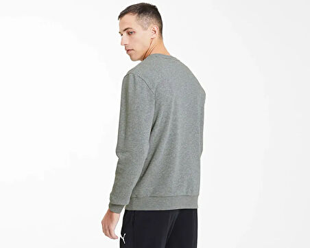 Puma Turk Hava Yolları Polo Tısort Türk Hava Yolları Erkek Futbol Sweatshirts THY-65693333 Gri