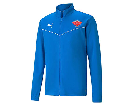 Puma Turk Hava Yolları Antrenman Ceket Türk Hava Yolları Erkek Futbol Antrenman Ceketi THY-65739202 Mavi