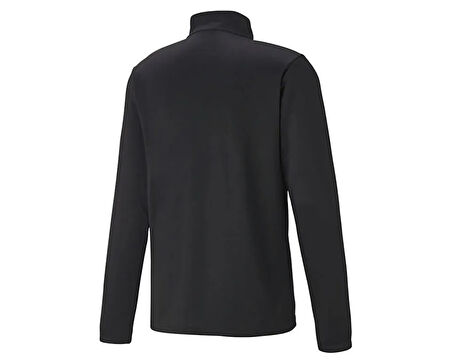 Puma Turk Hava Yolları Sweat Hz Türk Hava Yolları Erkek Futbol Antrenman Uzun Kollu Tişört THY-65739403 Siyah