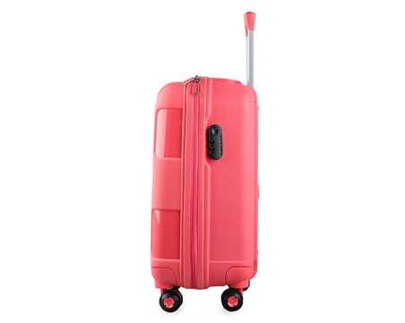 Ivs Fusya Kare Buyuk Boy Büyük Boy Seyahat Çantası PP4040-610-L Pembe