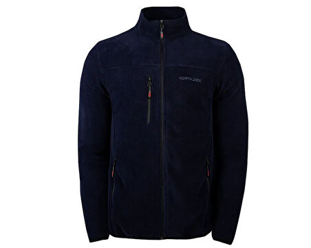 Northjack Himalaya Laci Polar Ceket Erkek Günlük Polar Ceket NJ2001-401 Lacivert