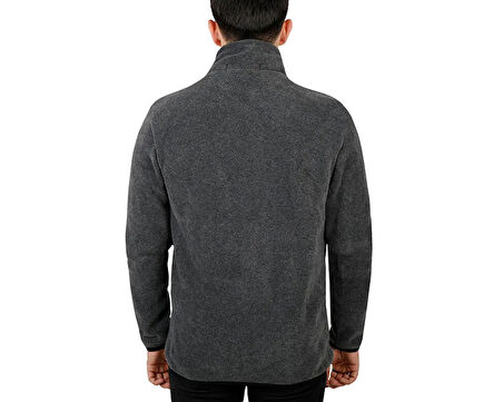 Northjack Himalaya Gri Polar Ceket Erkek Günlük Polar Ceket NJ2001-201 Gri