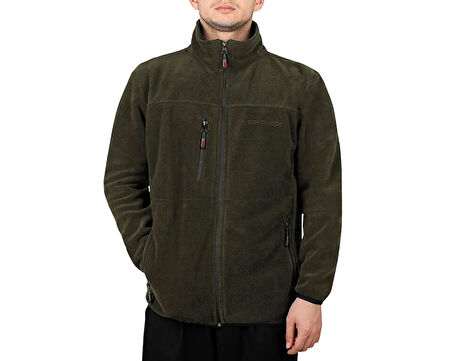 Northjack Himalaya Yesil Polar Ceket Erkek Günlük Polar Ceket NJ2001-301 Haki