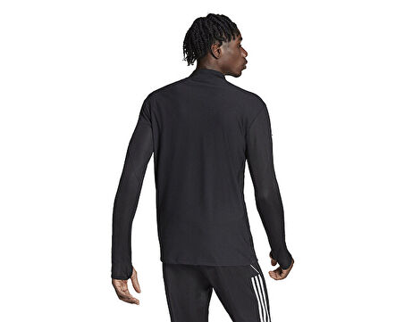 adidas Somaspor Drill Top Somaspor Erkek Futbol Antrenman Uzun Kollu Tişört SOM-HS0326 Siyah