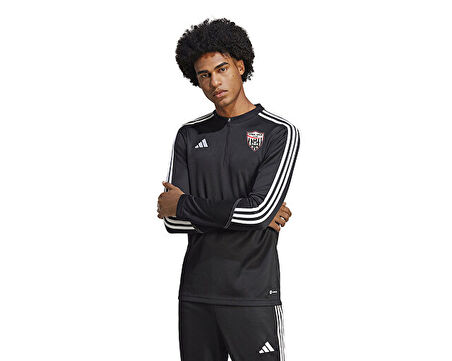 adidas Somaspor Drill Top Somaspor Erkek Futbol Antrenman Uzun Kollu Tişört SOM-HS3617 Siyah