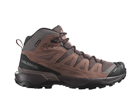 Salomon X Ultra 360 Leather Mid Gore-Tex Kadın Outdoor BotuL47571000 Kahverengi