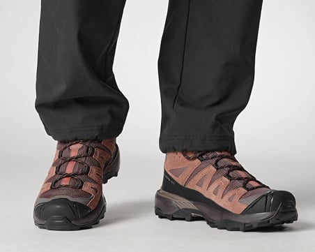 Salomon X Ultra 360 Leather Mid Gore-Tex Kadın Outdoor BotuL47571000 Kahverengi