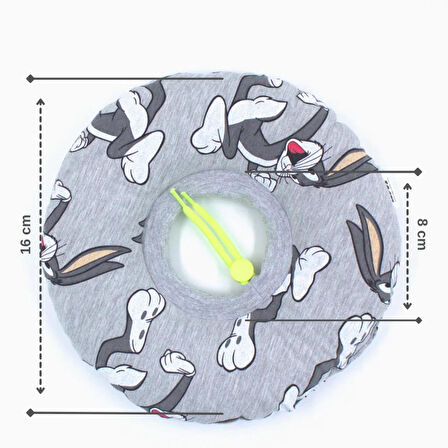 Lepus Kedi Köpek Yakalık Gri Small No:5