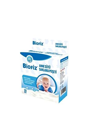 Biofiz Anne Sütü Saklama Poşeti 20'li 8681457002292