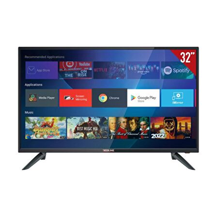 Redline MRT-32 Full HD 32" Android TV DLED TV