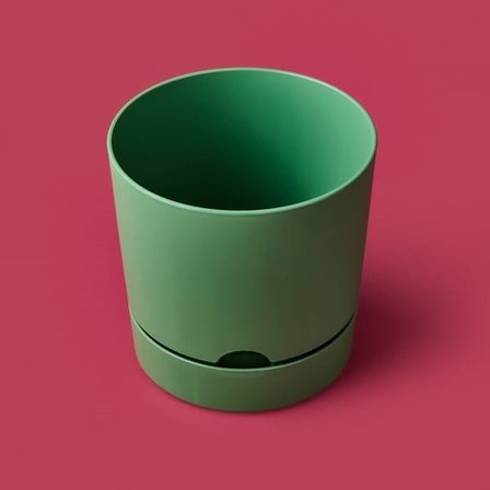 Poliwork Begonya Saksı - Yeşil - 1,8 lt