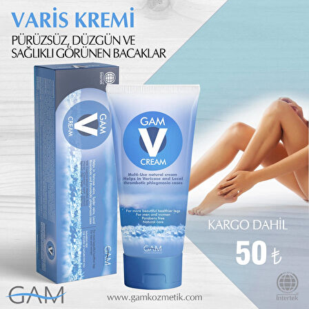 Gam V Varis Ayak  Rahatlatıcı Krem 75 ml