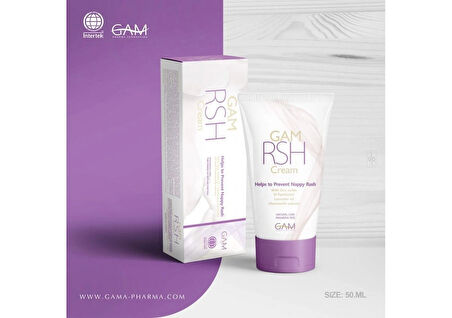 Gam Rash Kremi Pişik Önleyici Krem 50ml, Zeytin Yağı, Vitamin E, D-pantenol, Papatya Ekstresi