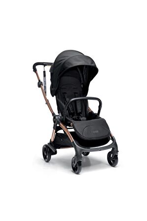 Mamas Papas Airo Cosmo Travel Sistem Bebek Arabası Black Rose Gold Siyah