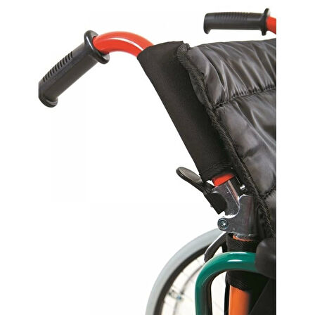 Poylin Alüminyum Çocuk Tekerlekli Sandalye | Katlanabilir Hafif Gövde, Silikon Dolgu Tekerlek, Yumuşak Minderli P980