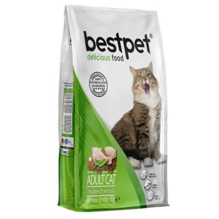 BestPet Cat Tavuklu Yetiskin Kuru Kedi Mamasi 1 kg