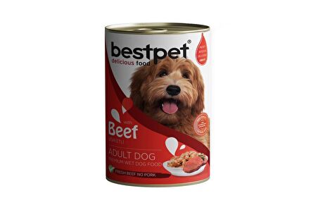 Bestpet Biftekli Küçük Irk Yetişkin Yaş Köpek Maması 415 gr