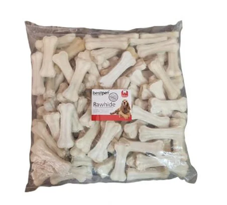 Bestpet Pres Köpek Kemiği 9 Cm 100'lü Beyaz