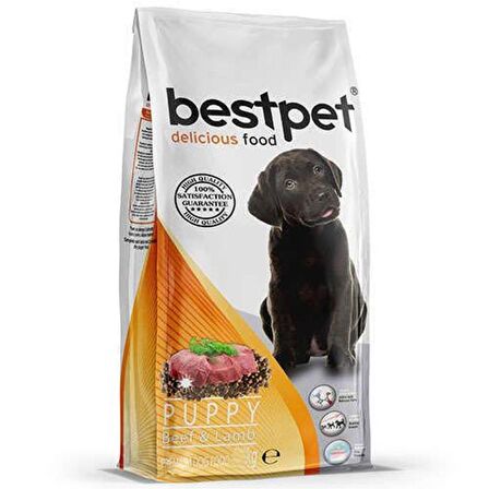 Bestpet Puppy Kuzu Etli Yavru Köpek Maması 15 Kg