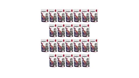 Bestpet Yetişkin Jelly Pouch Biftekli Kedi Maması 85gr x 24