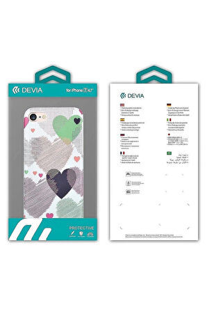 Kopya - Iphone 7, Iphone 8 Için Lotus Tpu Silikon Kılıf