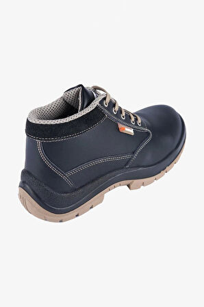 Mekap Pontiac ATP-80 Cilt Deri S2 İş Botu Kompozit Çelik Burunlu Kaymaz ve Suya Dayanıklı