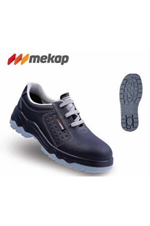 Mekap 030 Rolax S1 İş Ayakkabısı Deri, Çelik Burunlu, Siyah