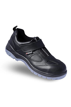Mekap 155 Policap S2 Kompozit Burun İş Ayakkabısı | Siyah Deri, Hafif ve Dayanıklı