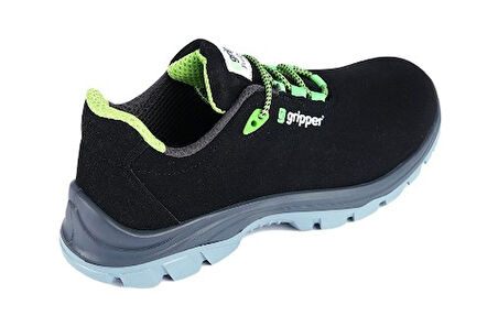 Gripper Gpr-153-S2  Siyah Microfiber Nubuk Kompozit Burunlu İş Ayakkabısı