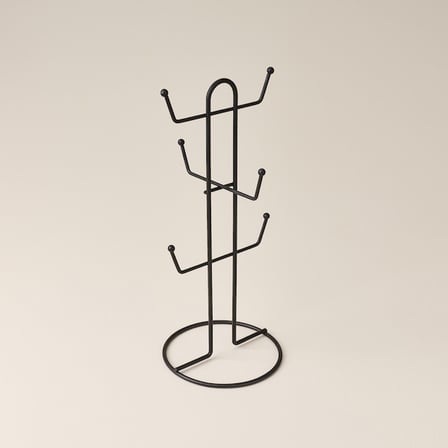Suntel Metal Kupa Askısı - Siyah - 30 cm