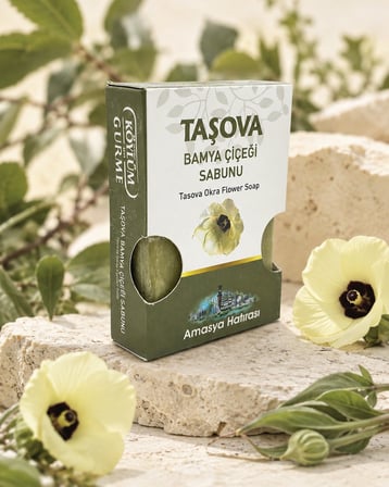 Köylüm Gurme Taşova Bamya Çiçeği Sabunu 100 gr