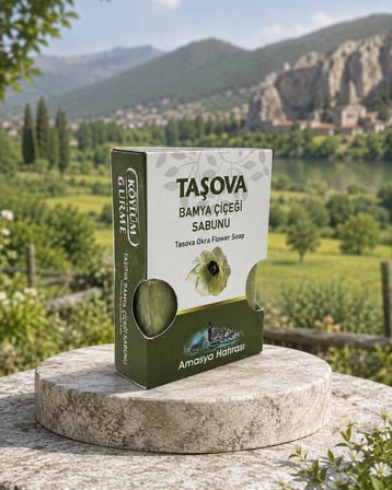 Köylüm Gurme Taşova Bamya Çiçeği Sabunu 100 gr