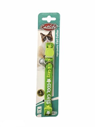 Catlife Kedi Boyun Tasması Renkli Zilli 28 Cm