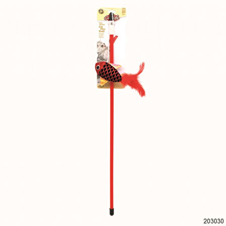 203030 Catlife Tüylü Balık Kedi Oltası