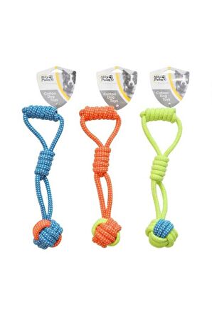 Ally Paws Tutmaçlı Ve Toplu Köpek Çekiştirme Oyuncağı 30 Cm (1 Adet)