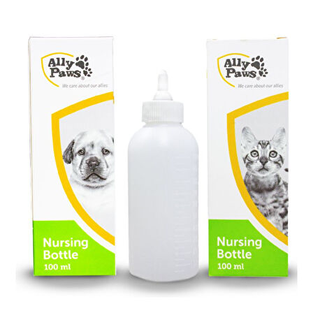 Ally Paws Kedi ve Köpek Biberonu 100 Ml