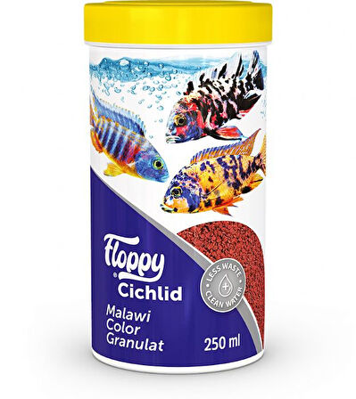 Floppy Cıchlıd Malawı Color Granulat 250ml