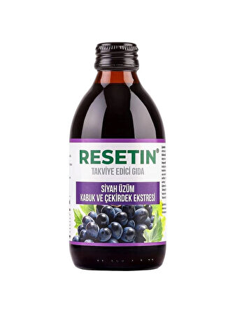 Enoant (Resetin) Siyah Üzüm Kabuk ve Çekirdek Ekstraktı Takviye Edici Gıda 250 ml