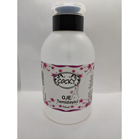 COCKY Aseton Pompalı 450ml-Beyaz+