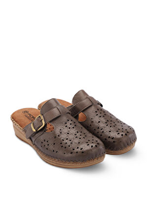 Forelli CARY-H Ortopedik Kadın Terlik Vizon