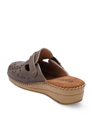 Forelli CARY-H Ortopedik Kadın Terlik Vizon