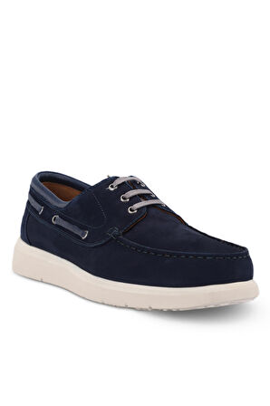 Forelli 45101-G Comfort Erkek Ayakkabı Lacivert Nubuk 
