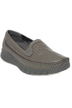 Forelli 29413 Eterna Bağsız Günlük Gri Kadın Ayakkabı