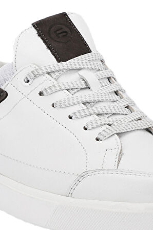 Forelli ZET-G Comfort Erkek Ayakkabı Beyaz / Füme