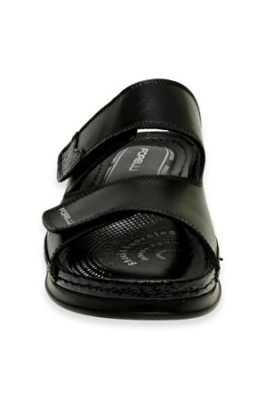Forelli 23616Z Greta-H Comfort Siyah Kadın Terlik