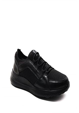 Forelli 47901-G Siyah Erkek Comfort Ayakkabı