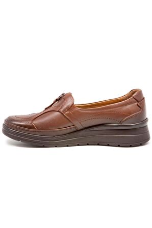 Forelli Polına-H  21311 Deri Comfort Ss Kadın Ayakkabı