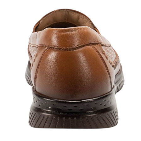 Forelli 29413 Eterna-G Açık Taba Kadın Comfort Deri Ayakkabı